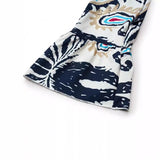 Vestido floral suelto de estilo nacional para mujer