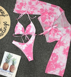 Traje de baño para mujer Bikini Tribal sexy estampado