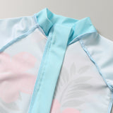 Traje de baño para niños Traje de baño de una pieza con protección solar Conjunto de traje de baño