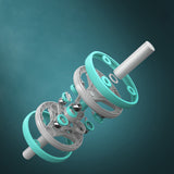 Ruedas musculares abdominales14 tipos de combinación multifuncional , equipo de gimnasio en casa, equipo de Fitness ABS para ejercicio