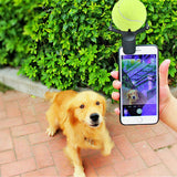 Juguete para fotos de mascotas, artefacto para selfies, cámara divertida para perro, clip para teléfono, clip para selfies