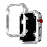 Funda protectora compatible con Apple Watch Diamond.