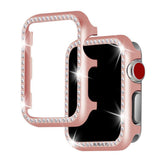Funda protectora compatible con Apple Watch Diamond.