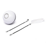 Pelota divertida del juguete para gato rodante electrónico del laser del LED