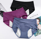 Panties menstruales pack 5 piezas de ropa interior menstrual para mujer a prueba de fugas