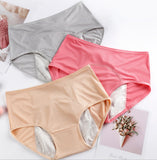 Panties menstruales pack 5 piezas de ropa interior menstrual para mujer a prueba de fugas