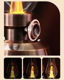 Altavoz Bluetooth con lámpara de queroseno vintage