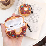 Case funda Compatible con Apple, Donuts Case Airpods Pro Silicorn