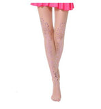 Pantimedias brillantes sexis para mujer, medias elegantes con purpurina, finas y elásticas con lentejuelas, medias de moda de gasa de nailon, medias de sirena a la moda