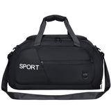 Moleta bolsa de equipaje para mujer, bolso Oxford para hombre, bolso de hombro para gimnasio, mochila de viaje deportiva impermeable con compartimento para zapatos