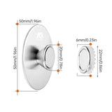 Jabonera de acero inoxidable Artículos de tocador magnéticos simples para baño