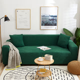 Funda de sofá universal cuatro estaciones de color liso.