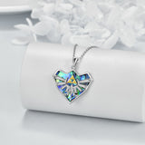 Collar con colgante de Zelda de anime de plata de ley, regalo de joyería para hombres y mujeres