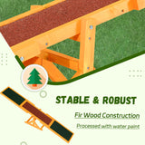 Balancín de agilidad para perros para entrenamiento y ejercicio sube y baja