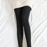 Pantimedias de mujer embarazada rayas verticales de algodón otoño e invierno