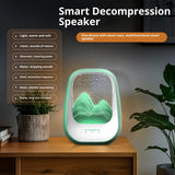 Altavoz Bluetooth con forma de gota de agua, altavoz decorativo con forma de gota de agua para dormir