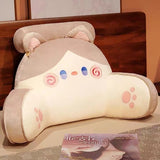 Almohada suave Respaldo grande Soporte para la cintura Cojín Sofá Almohada maternidad