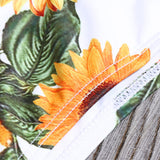 Traje de baño dos piezas sexy estampado