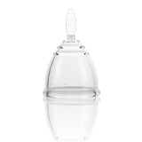 Copa menstrual transparente para mujer menstrual con funda