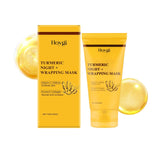 Mascarilla facial desgarradora de colágeno y cúrcuma
