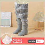 Leggings para bebé Pantimedias Forro polar engrosado