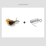 Juguete para gatos con diseño simulación de loro, suministros para mascotas Catbirdtoy