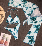 Traje de baño para mujer Bikini Tribal sexy estampado