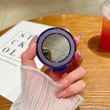 Soporte magnético espejo ultrafino para teléfono móvil plegable