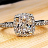 Anillo para mujer, joyería de moda, Anillos de Color