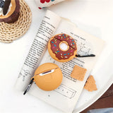 Case funda Compatible con Apple, Donuts Case Airpods Pro Silicorn