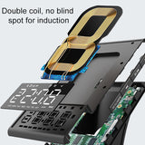 Bocina Altavoz Bluetooth Altavoz de carga del teléfono Despertador Radio