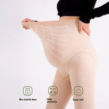 Pantimedias sin costuras para mujeres embarazadas de talla grande