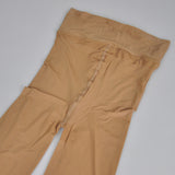 Pantimedias aceitosas súper transparentes de primera línea en la entrepierna