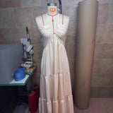 Vestido Sin Espalda Halter Suspender Falda Mujer Verano