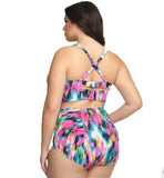 Nuevo bikini traje de baño traje de baño retro talla grande Bikini