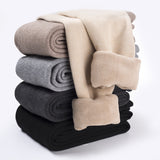 Pantimedias de mujer embarazada rayas verticales de algodón otoño e invierno