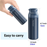 Pastillero multifuncional portátil redondo