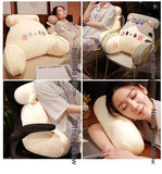 Almohada suave Respaldo grande Soporte para la cintura Cojín Sofá Almohada maternidad