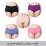 Panties menstruales pack 5 piezas de ropa interior menstrual para mujer a prueba de fugas