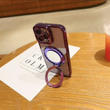 Soporte magnético espejo ultrafino para teléfono móvil plegable