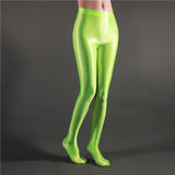 Pantimedias con entrepierna Glossy Lustre Plus para tocar fondo