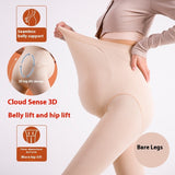 Pantimedias sin costuras para mujeres embarazadas de talla grande