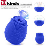 Masajeador clítoris flor consolador mujeres punto G masajeador SexToy para mujeres carga magnética USB