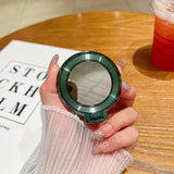 Soporte magnético espejo ultrafino para teléfono móvil plegable