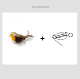 Juguete para gatos con diseño simulación de loro, suministros para mascotas Catbirdtoy