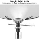 1 tubo de baile stripper de 45 mm, tubo de baile estático giratorio con altura ajustable de 88-108,1 pulgadas, capacidad de peso de 551 libras para ejercicio físico, fiesta, gimnasio en casa