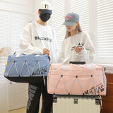 Mochila maleta Bolsa de equipaje ligera de gran capacidad, separación húmeda seca, bolsas de gimnasio para natación