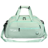 Moleta bolsa de equipaje para mujer, bolso Oxford para hombre, bolso de hombro para gimnasio, mochila de viaje deportiva impermeable con compartimento para zapatos