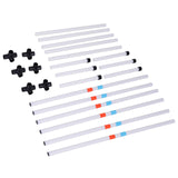 Postes resistentes para perros, equipo de velocidad y agilidad para mascotas, obstáculos para al aire libre con bolsa de almacenamiento