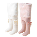 Leggings para bebé Pantimedias Forro polar engrosado
